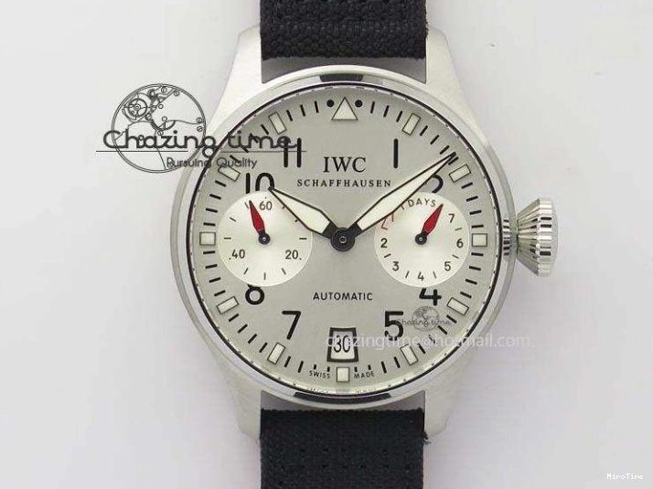 MIROTIME 1229 Big Pilot Real PR IW500432 DFB Limited Edition ZF 1:1 Best Edition On Black Nylon Strap A Fashionable 7276